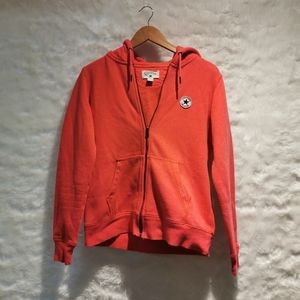 Converse Pink Zip-up Hoodie